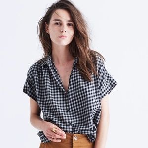 Madewell Central shirt (gingham check XXS)